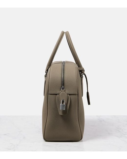 The Row Natural India 12.00 Leather Tote Bag