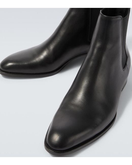 Saint Laurent Black Boots Shoes for men