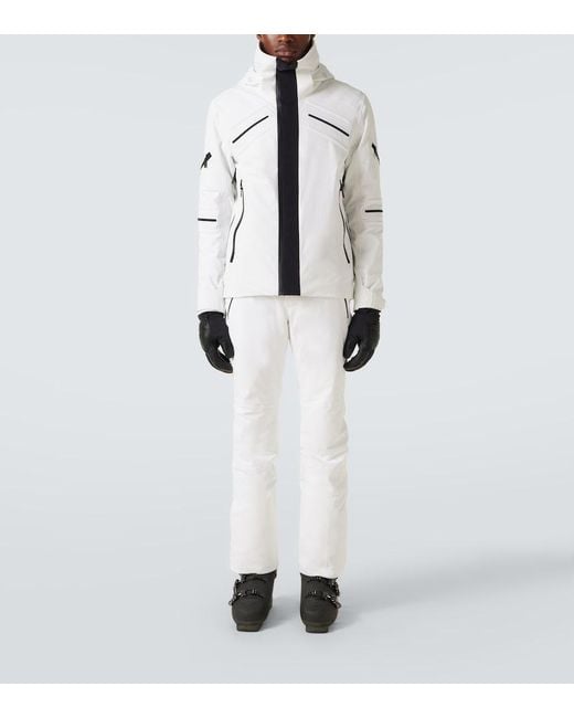 Toni Sailer White Kurt Ski Jacket for men