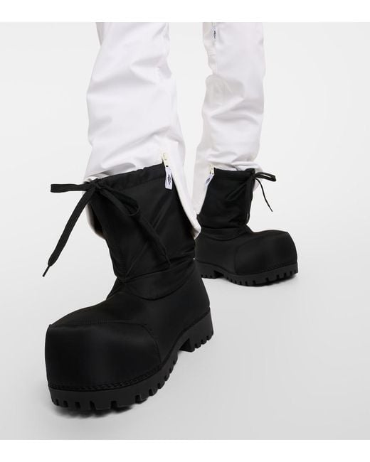 Balenciaga Black Alaska Low Snow Boots