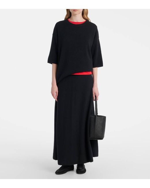 Lisa Yang Black Mila Oversized Cashmere Sweater