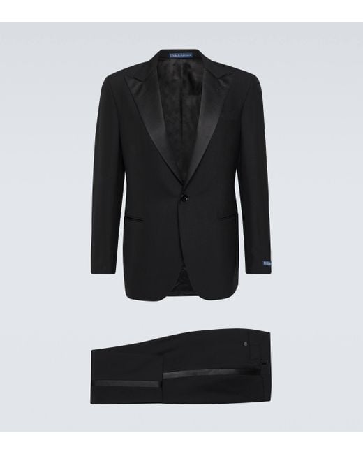 Smoking en laine Polo Ralph Lauren pour homme en coloris Black
