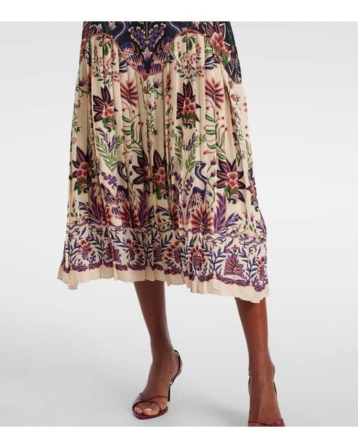 Robe Midi Marvelous Garden A Fleurs Farm Rio en coloris Multicolor