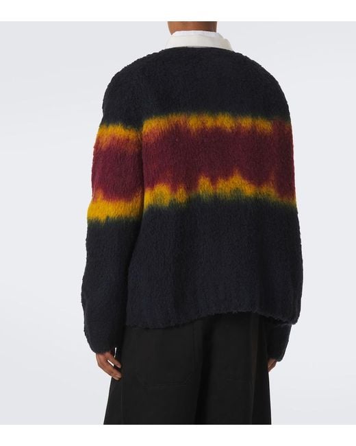 Pullover Polo di Sacai in Blue da Uomo