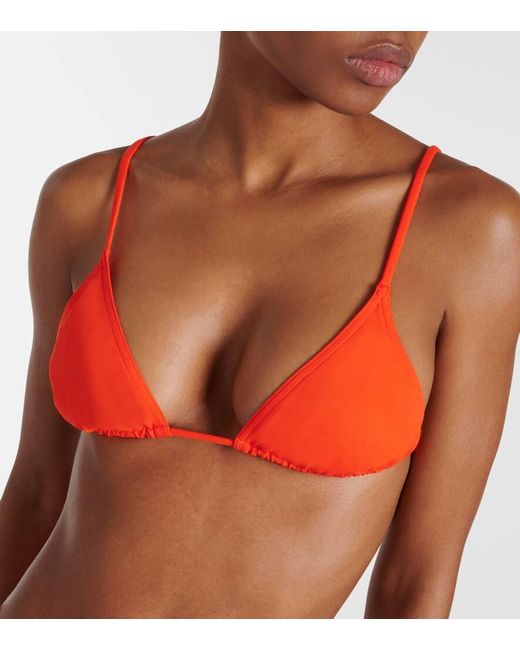 Top de bikini Mouna Small Eres de color Orange