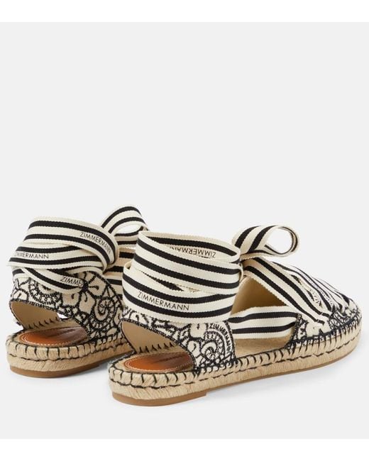 Zimmermann Metallic Espadrilles Sol