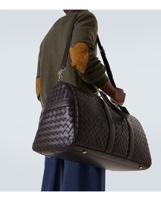 Borsa Da Viaggio di Bottega Veneta in Black da Uomo