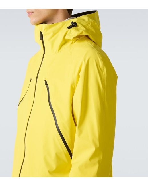 Aztech Mountain Yellow Hayden 3L Shell Ski Jacket for men