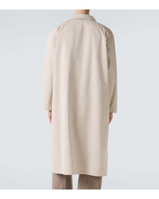 The Row Natural Nivara Cotton Poplin Coat for men