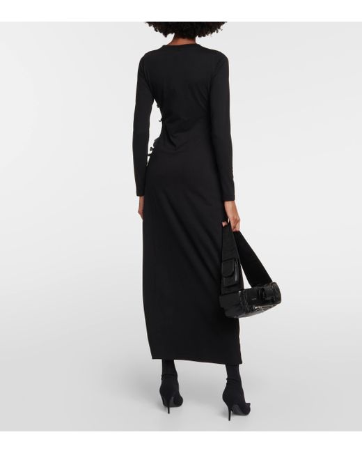 Robe longue Paris Best en coton Y. Project en coloris Black