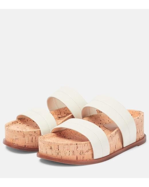 Sandalias Striker De Piel Gabriela Hearst de color Pink