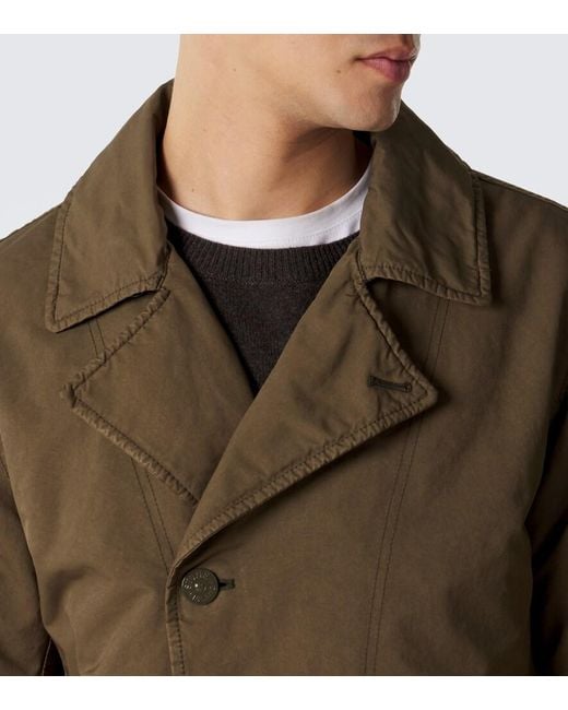 Stone Island Green Ghost Peacoat for men