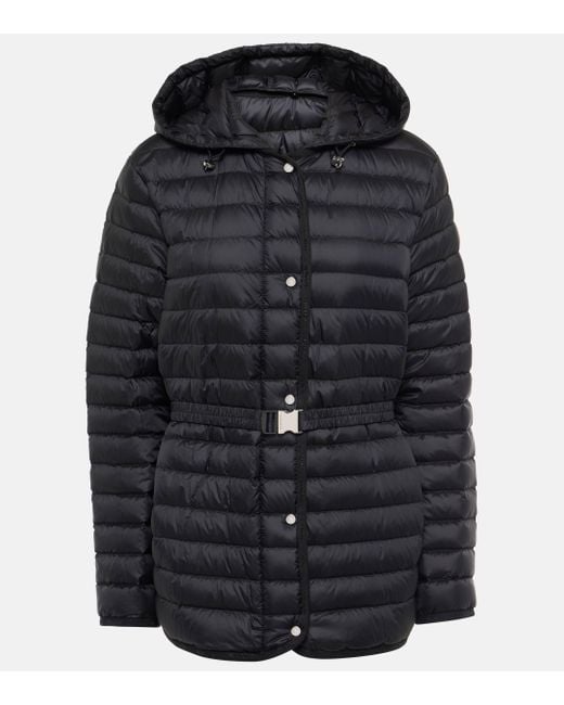 Moncler Black Oredon Quilted Down Jacket