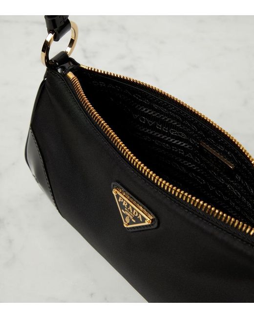 Prada Black Re-Edition 2002 Re-Nylon Shoulder Bag