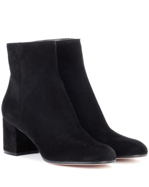 gianvito rossi margaux 65 suede ankle boots