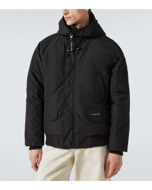 Canada Goose Black Chilliwack Down Jacket for men