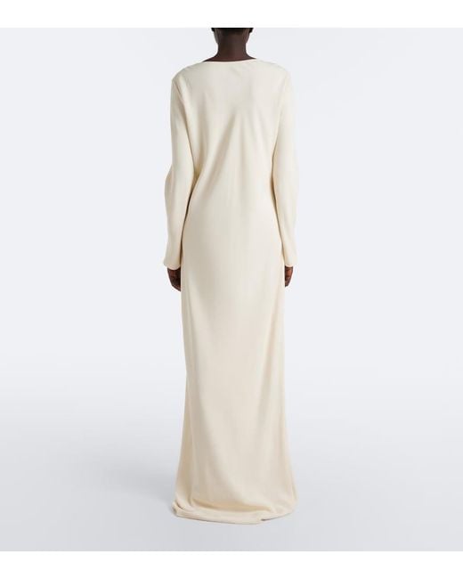 The Row White Blaze Gown