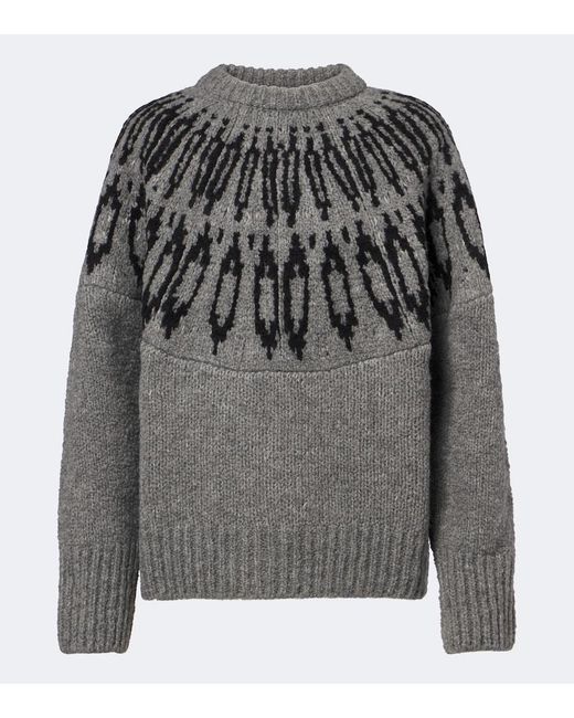 Altuzarra Gray Coleman Fair Isle Wool Sweater