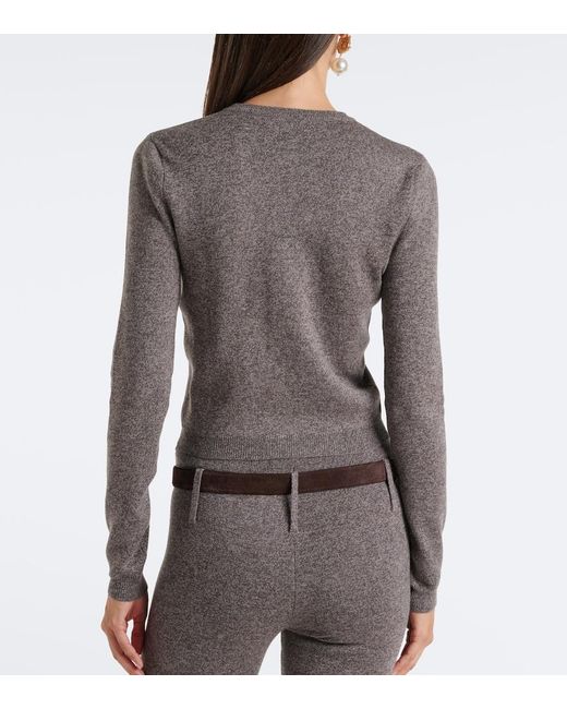 Magda Butrym Brown Wool Cardigan