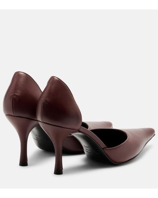 Magda Butrym Brown Leather Pumps