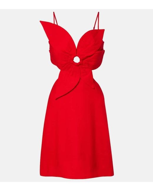 Miniabito Flower di Farm Rio in Red