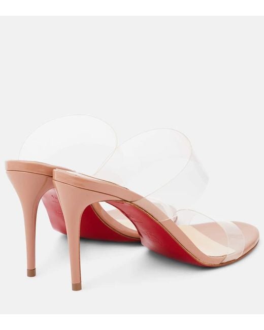 Christian Louboutin Natural Just Nothing 85 Tpu Sandals