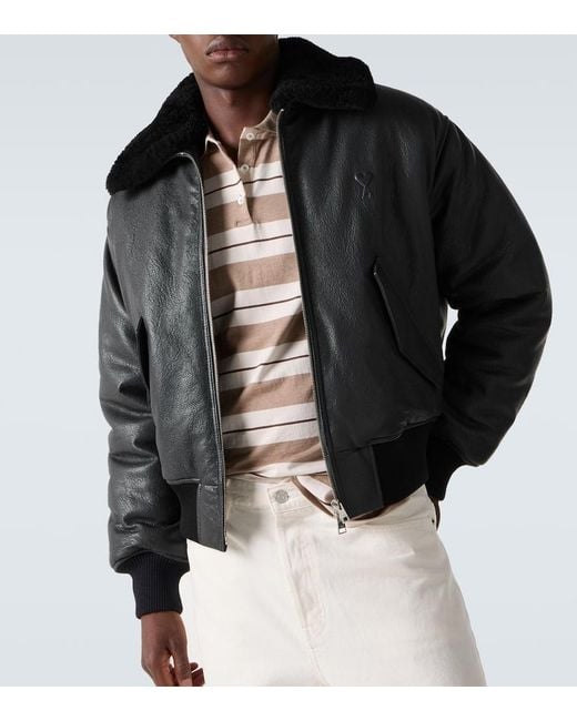 Bomber di AMI in Black da Uomo