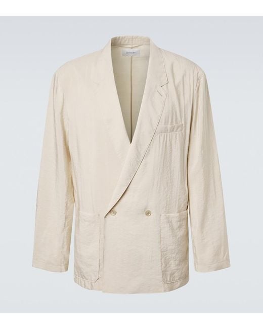 Lemaire Natural Silk-Blend Blazer for men