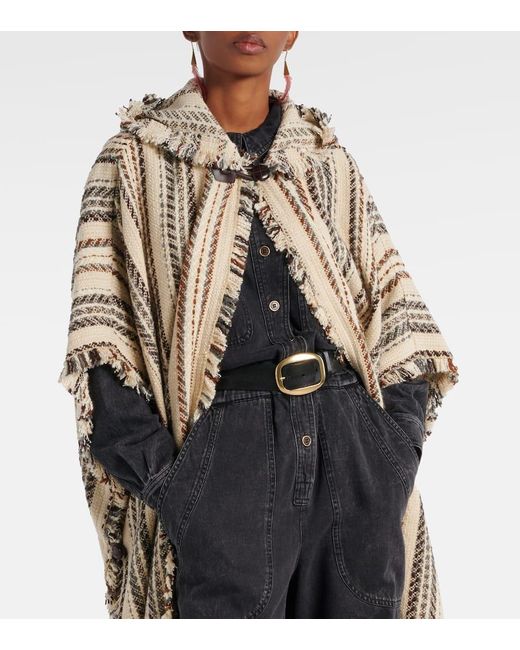Isabel Marant Natural Poncho Iseline