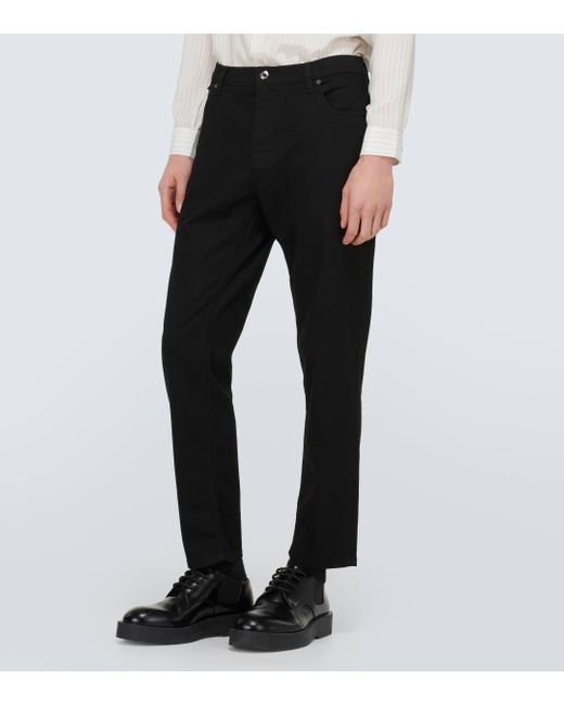 Jean slim Dolce & Gabbana pour homme en coloris Black