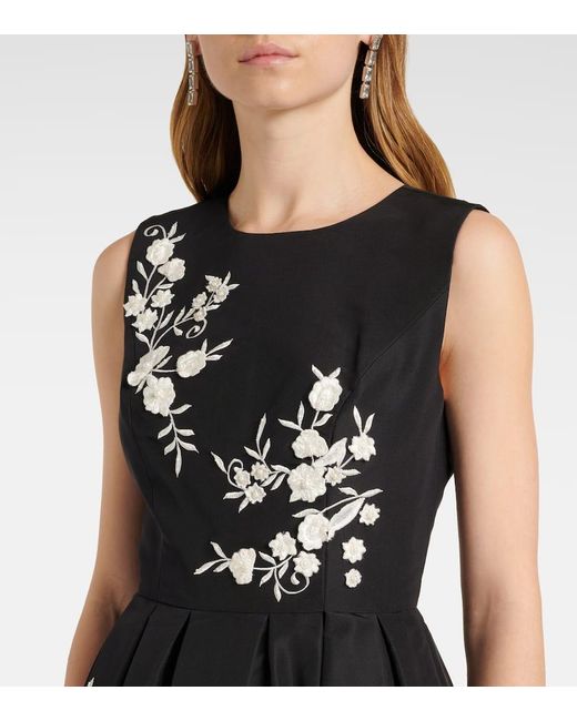 Abito Midi di Carolina Herrera in Black