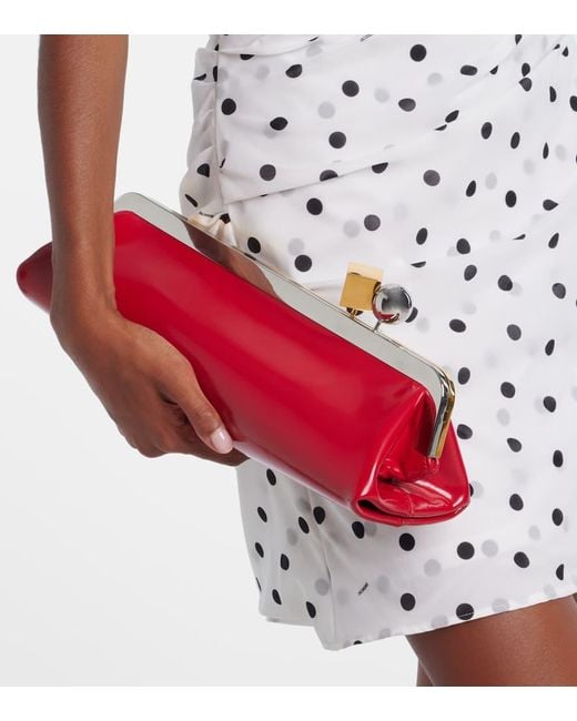 Clutch Salon di Jacquemus in Red