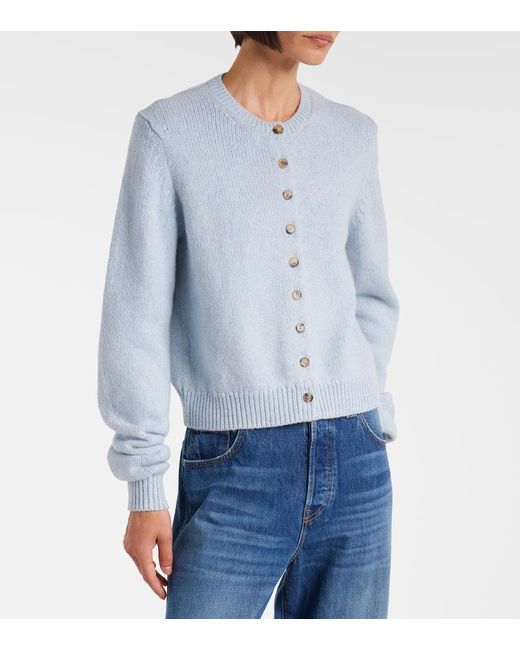 Cardigan Everheart di Khaite in Blue