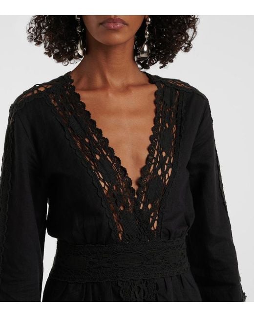 Isabel Marant Black Veona Dress