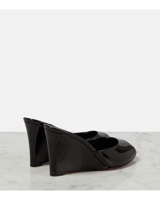 Sandalias Me Dolly Zeppa De Charol Christian Louboutin de color Black