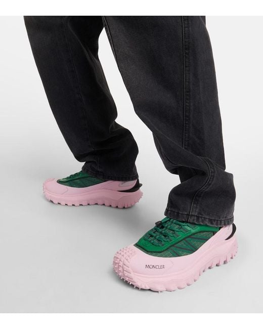 Moncler Green Sneakers Trailgrip GTX