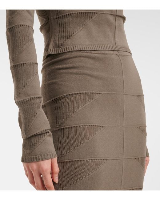 Rick Owens Gray Jersey Top