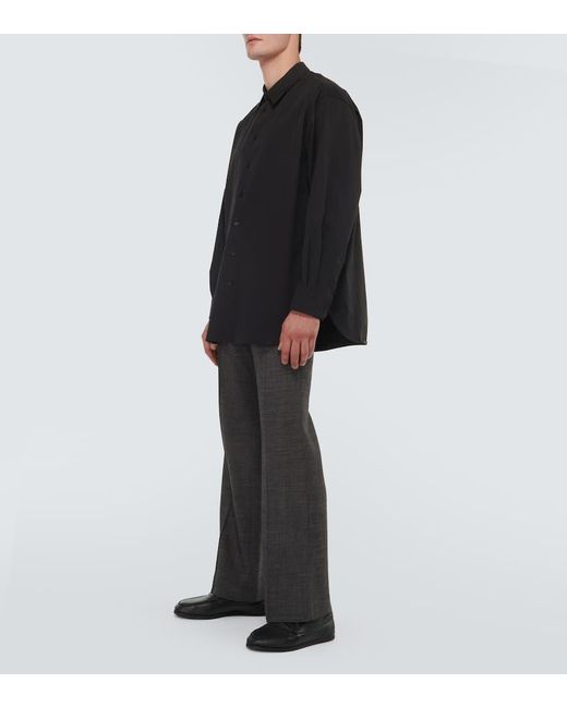 The Row Oversize-Hemd Lukre aus Popeline in Black für Herren
