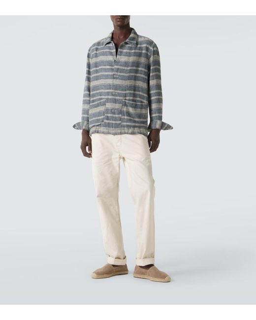 Sovracamicia di RRL in Gray da Uomo