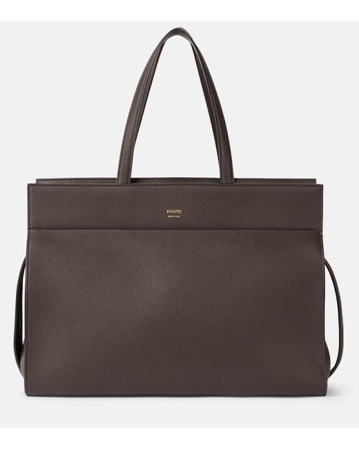 Borsa Crosby di Khaite in Brown