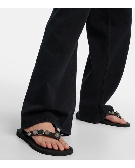 Balenciaga Black Sandals