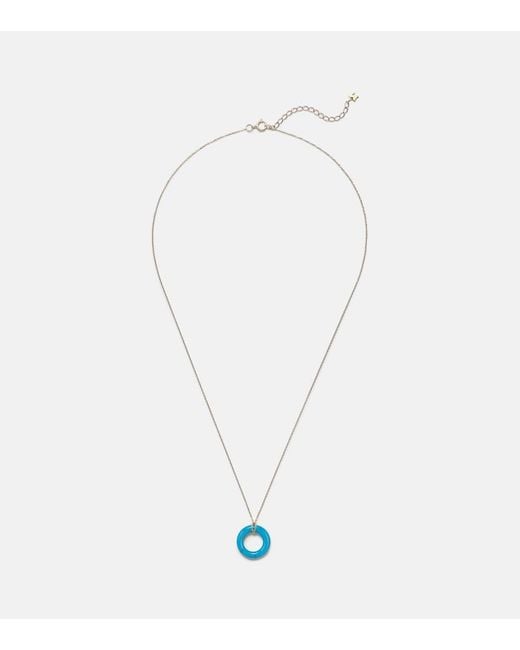 Mateo White 14Kt Pendant Necklace With