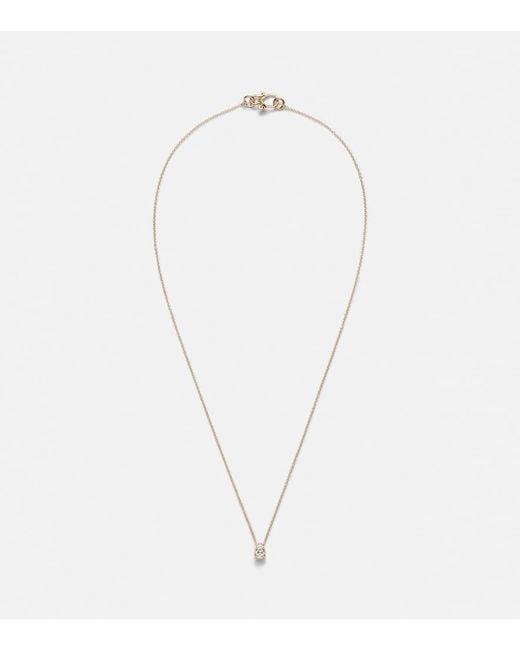 Sophie Bille Brahe White Sky Simple 18Kt Necklace With Diamond