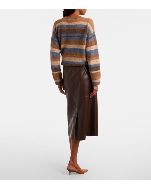 Max Mara Brown Midi Skirt