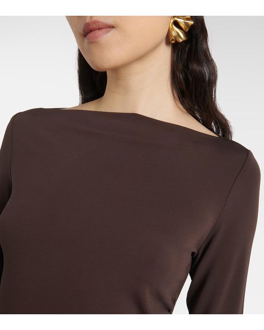 Top Catullo En Crepe Max Mara en coloris Brown