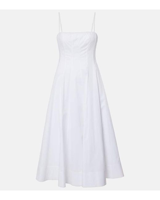 Abito Midi Wylie di Staud in White