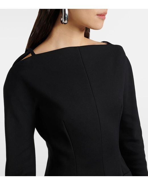 Sportmax Black Dakar Minidress