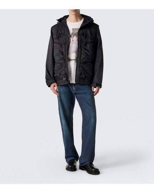 Junya Watanabe Black X The North Face Hooded Technical Jacket for men