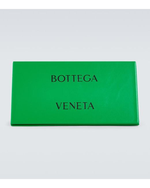 Lunettes De Soleil Sardine Aviateur Bottega Veneta pour homme en coloris Green