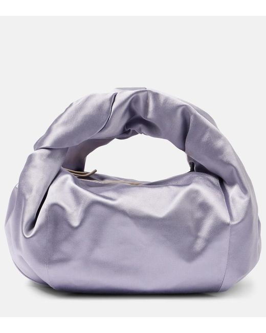 Borsa Twist di Dries Van Noten in Purple